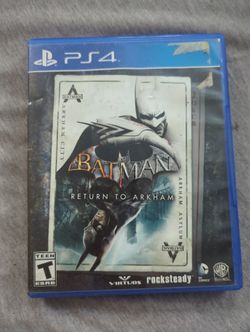 PS4 Batman Return To Arkham City/Return To Arkham Asylum 