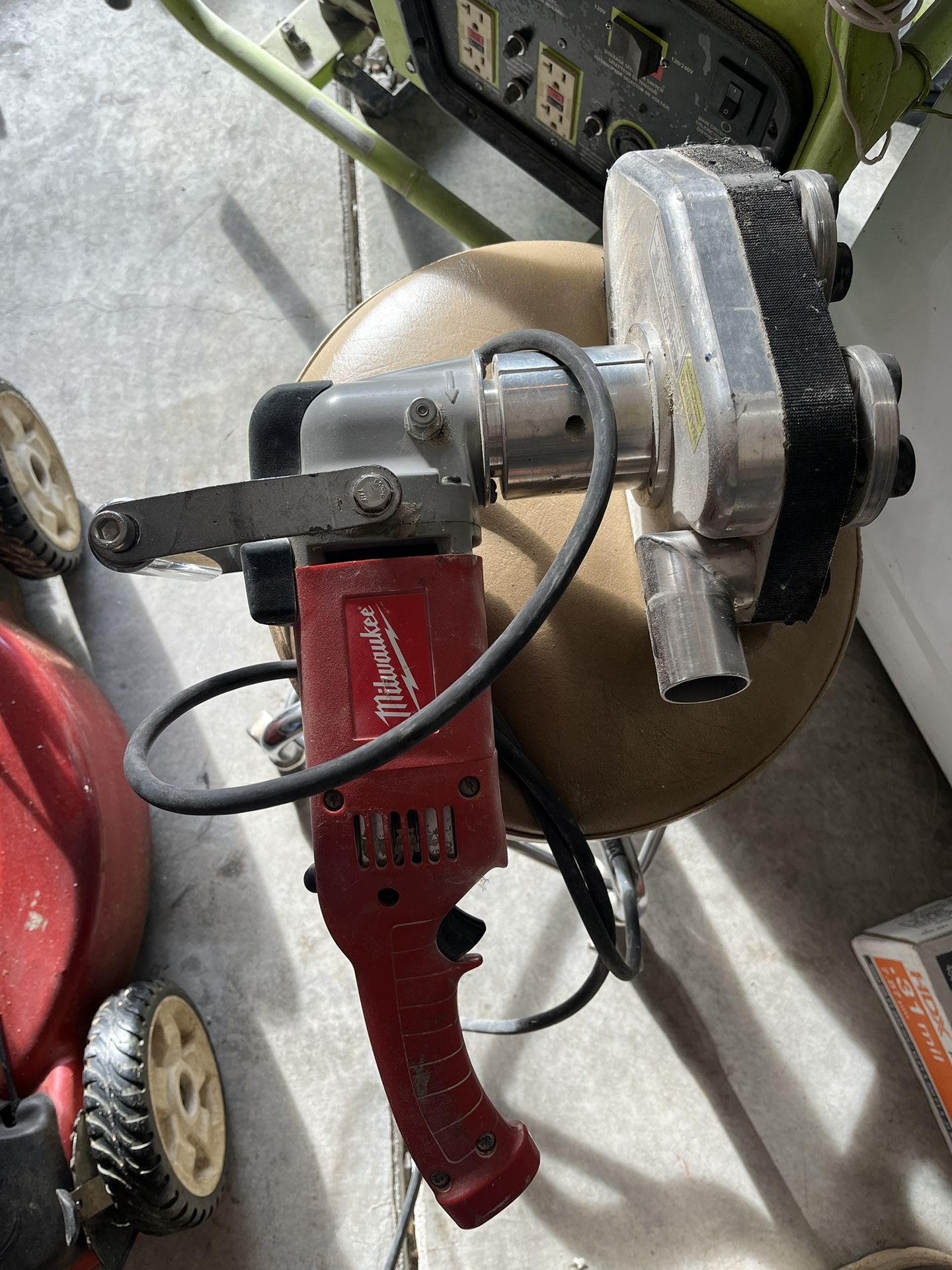 Milwaukee Grinder Flooring Epoxy And More