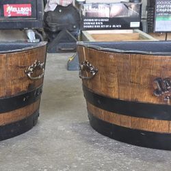 Jack Daniels Vintage Wood Barrel Set