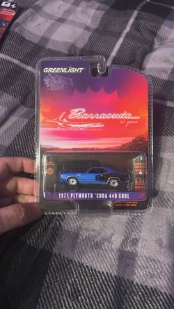 Die Cast Green Light 1971 Plymouth Coda 446Bbl Limited Edition