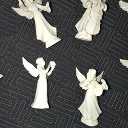 Vintage Heavenly Angelic Choir Porcelain Figurines (Set of 7)
