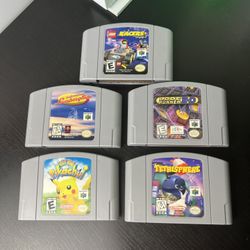 Nintendo 64 Game Lot (5 Games)