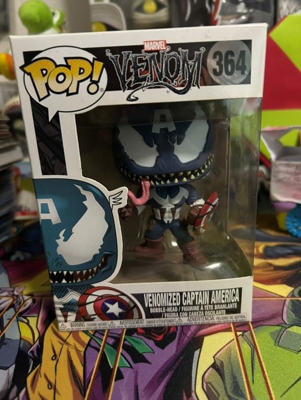 Venomized Captain America