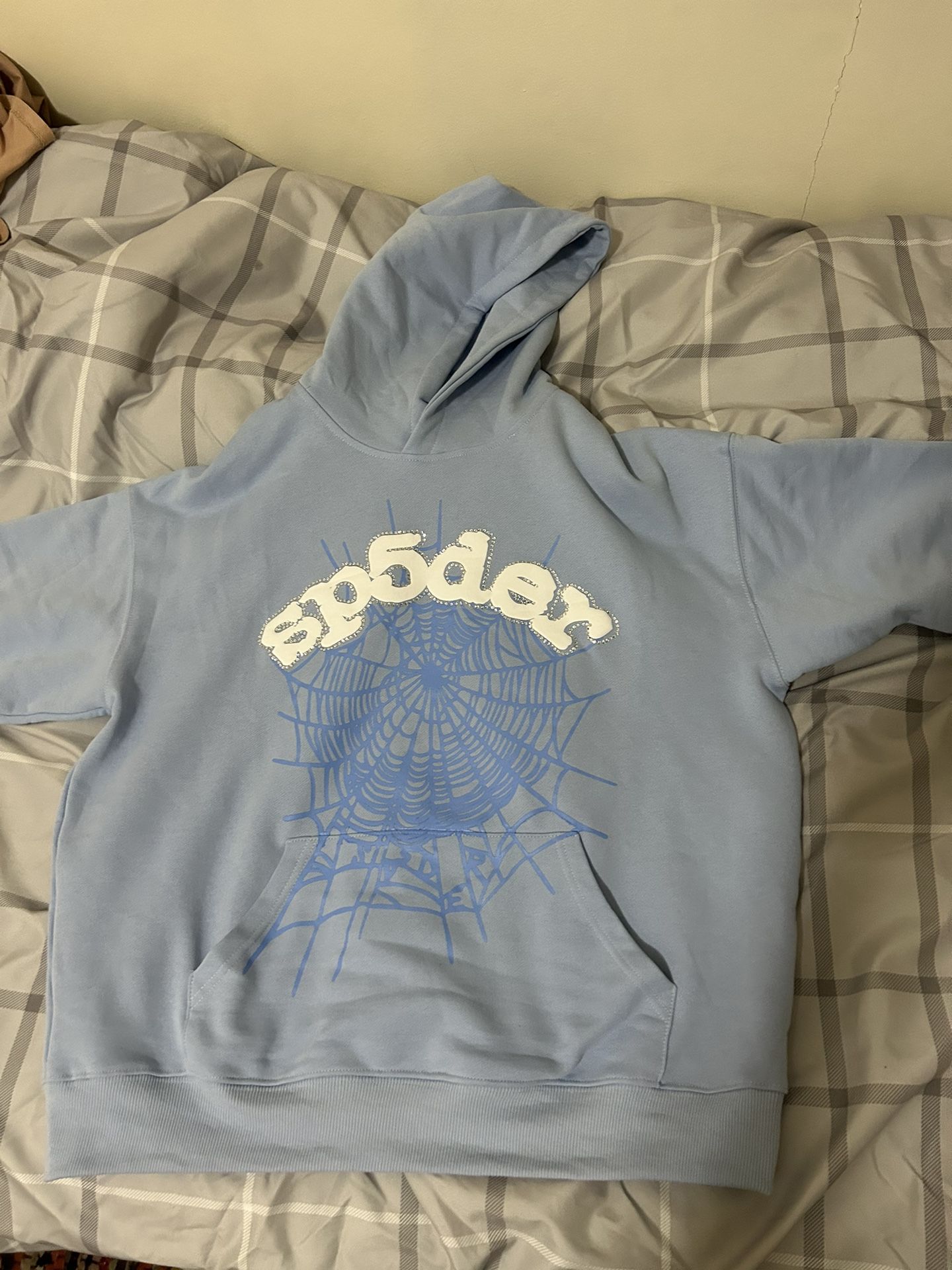 Blue Sp5der Hoodie