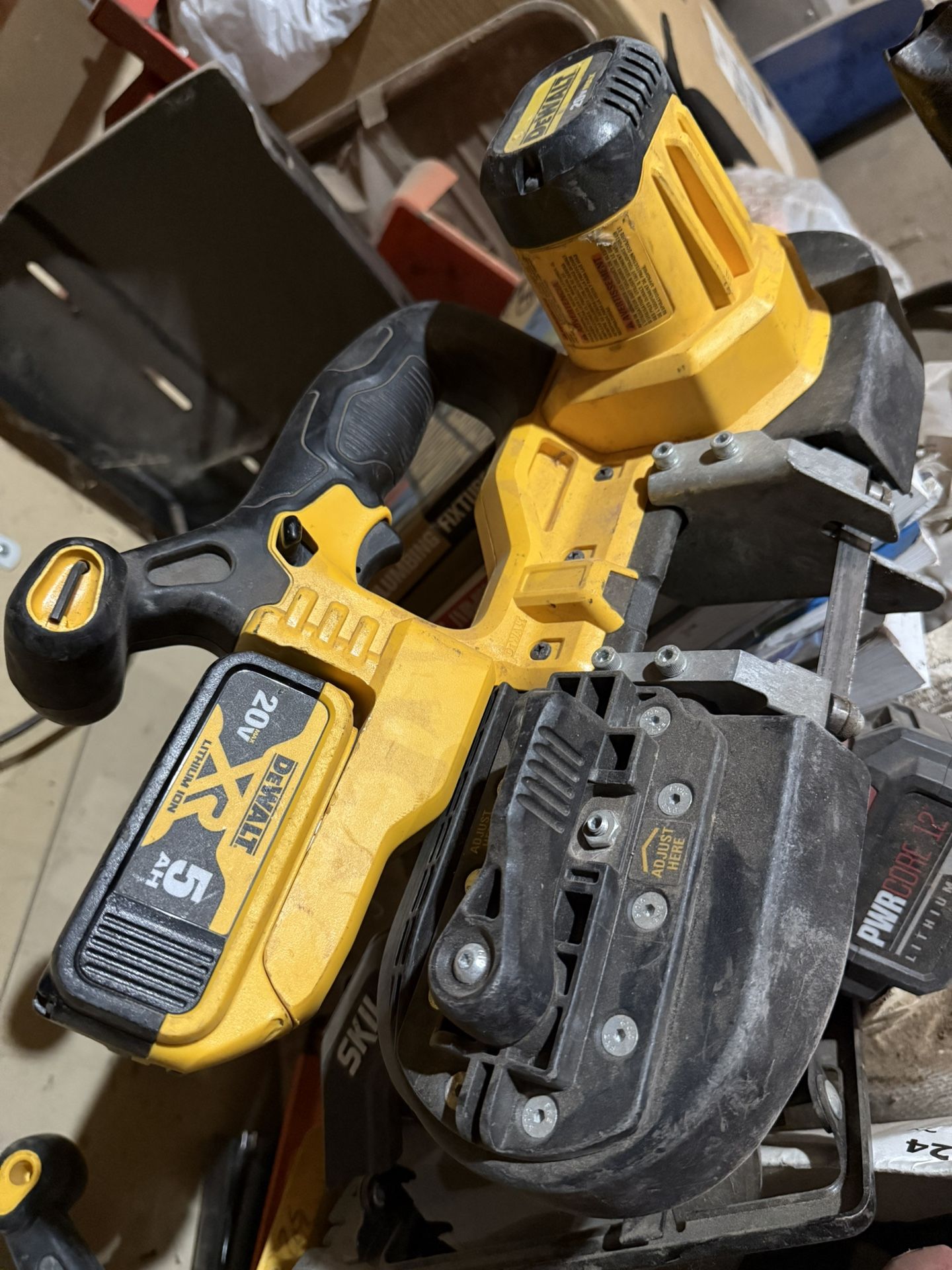 Dewalt Bandsaw With Battery And Charger