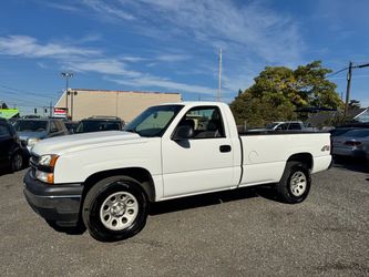 💪 2006 Chevrolet Silverado 1500 Work Truck — V8 • 4x4 • 8-Foot Bed  A hardworking pickup ready to tackle your next job! Runs great with V8 power, fou