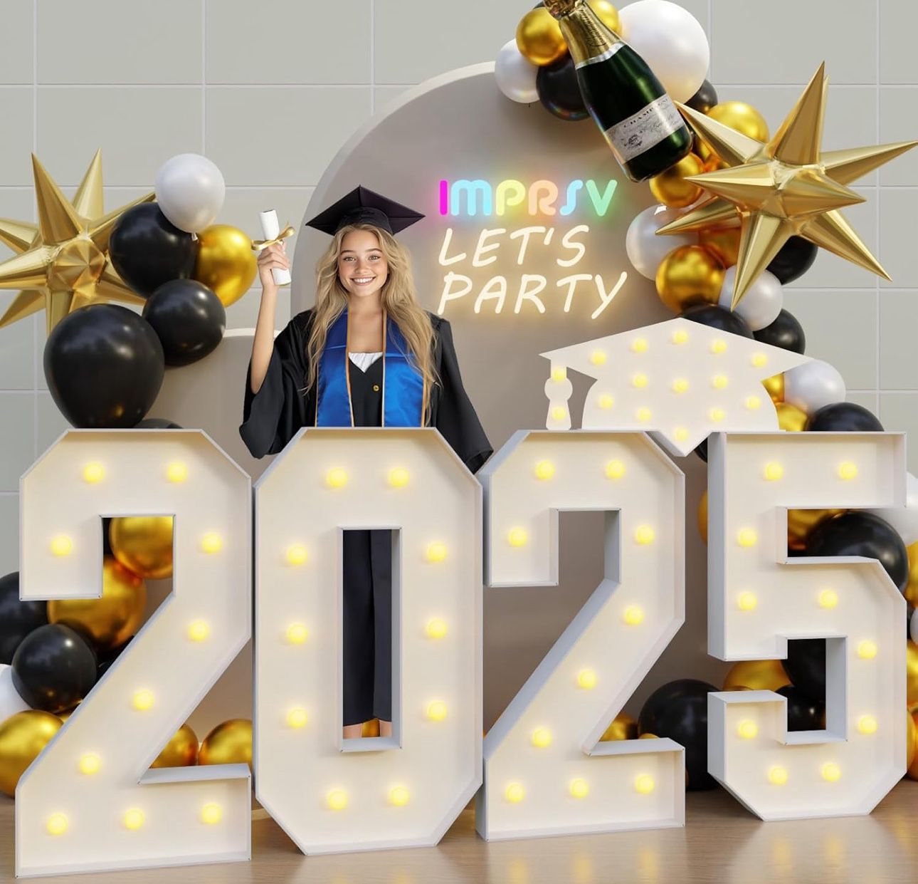 4FT Marquee Numbers 2025