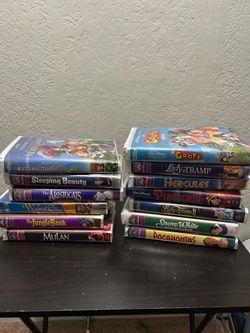 Disney VHS Tapes