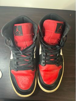 Jordan 1 Mid ‘Bred Toe’
