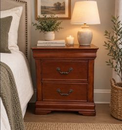 Traditional Wood Night Stand