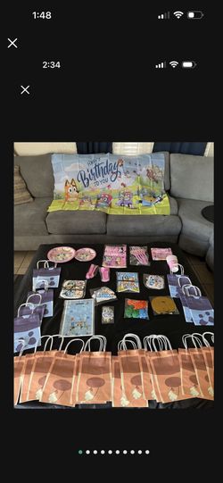 Bluey Party Supplies