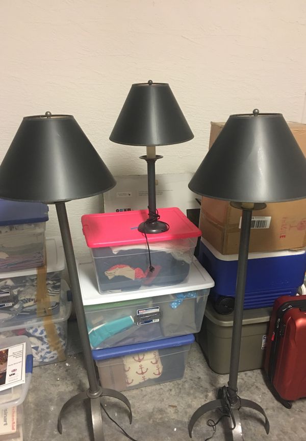 Set Of 3 Pottery Barn Lamps For Sale In Mount Kisco Ny Offerup