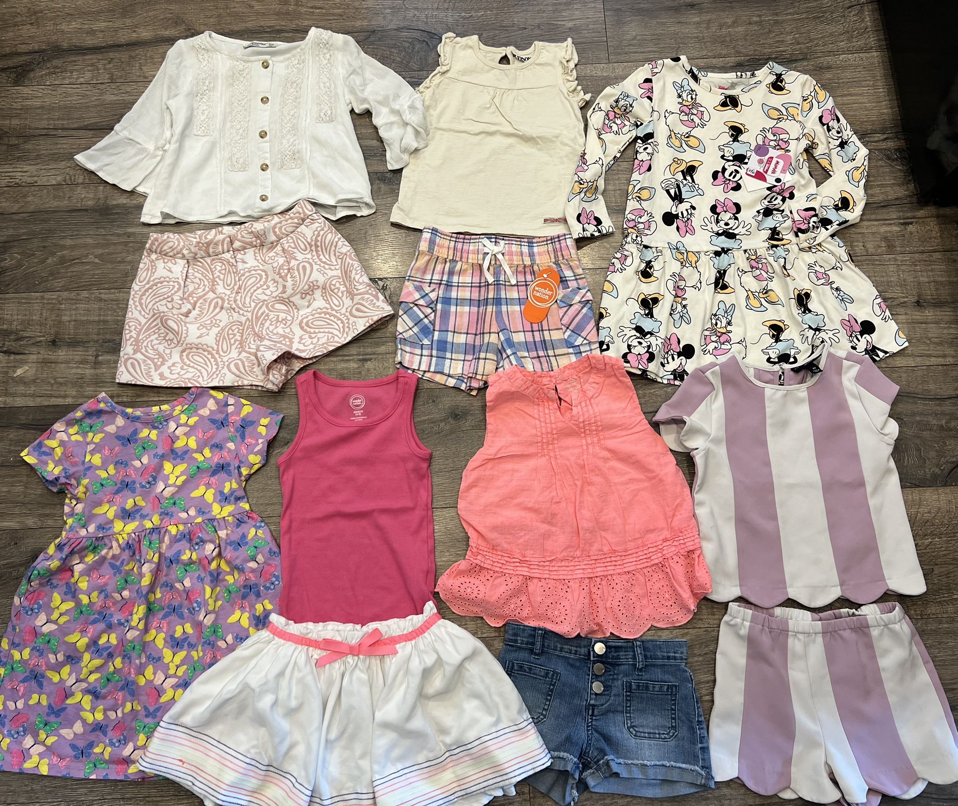 Girls 5t Summer Clothing Set