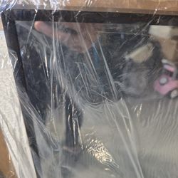 Large Bathroom Mirror- Brand New Black Frame