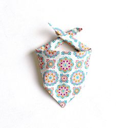 Spring Tie On Dog Cat Bandana
