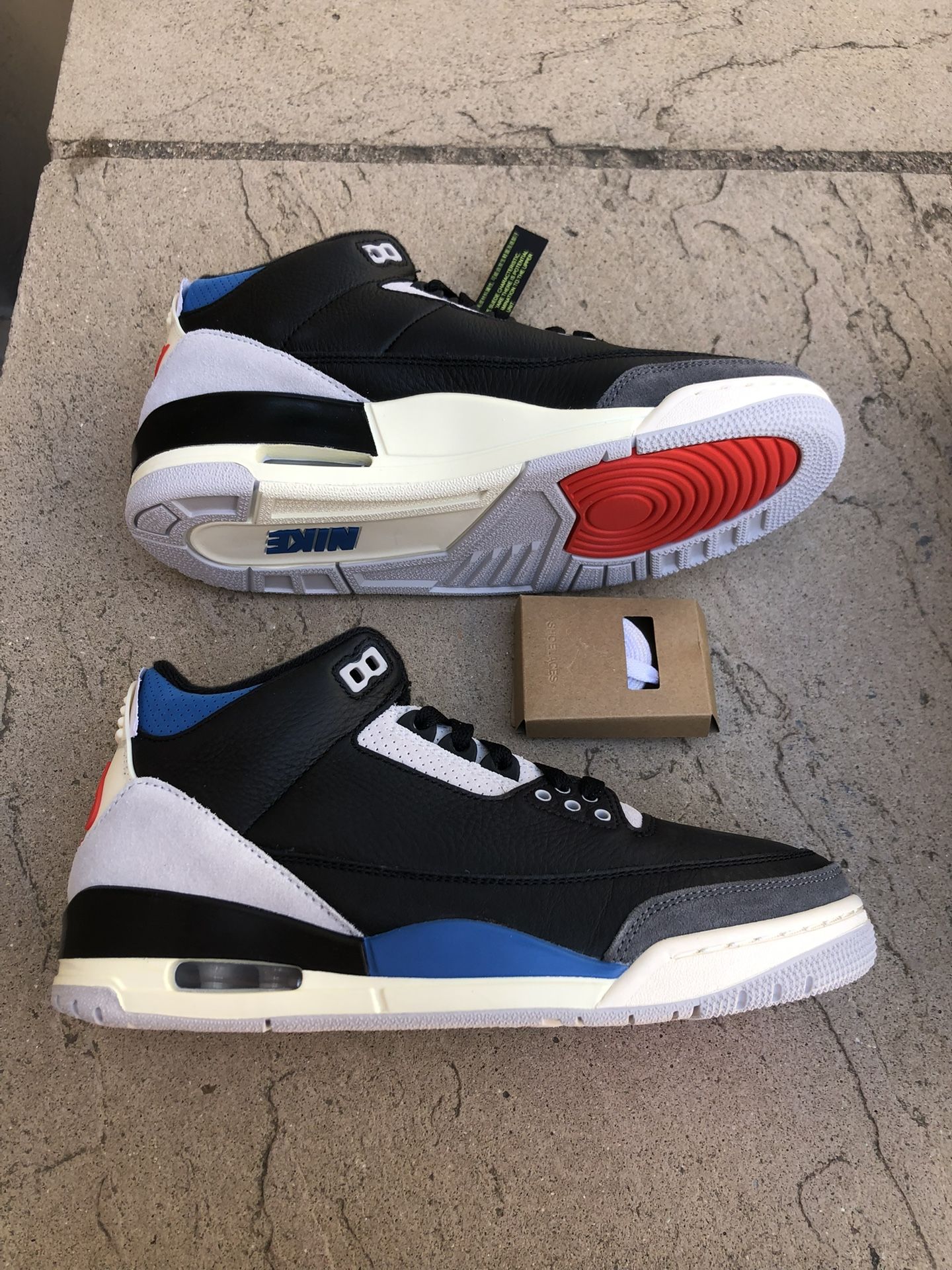 New Nike Jordan 3 Retro OG Rare Air Shoes Men’s 7.5 8 8.5 9