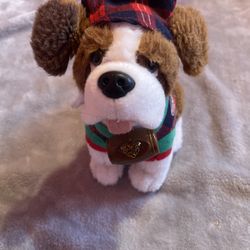 Elf on the Shelf 7" Elf Pets St Bernard Plush Stuffed Dog with Barrel & Outfit