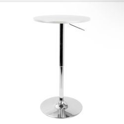 White Bar Table 