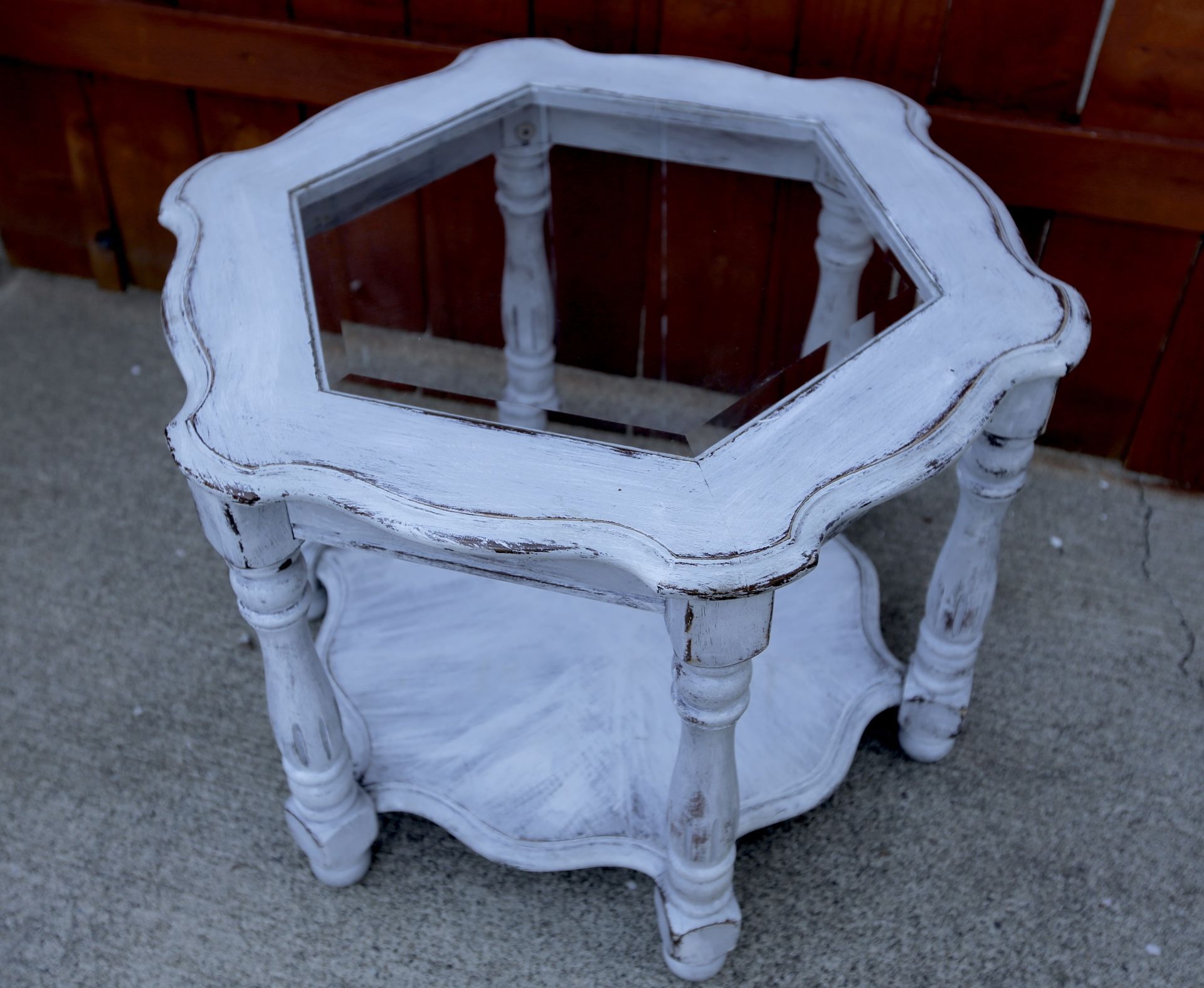 French Provincial End Table