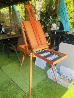 Art Painting Stand  Adjustable Hold Canvas 