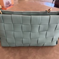 NWT Landry Vegan Leather Purse - Woven Eco Friendly Handbag