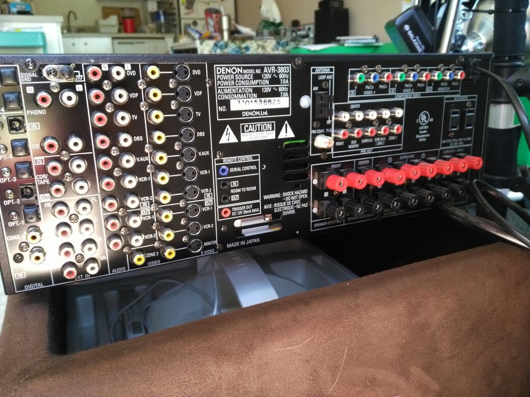 Denon AVR-3803 7.1 Surround Sound Receiver