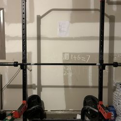 300 Lb Weight Set With Cage