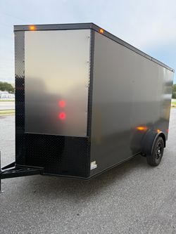 Single Axle Enclosed Cargo Trailer