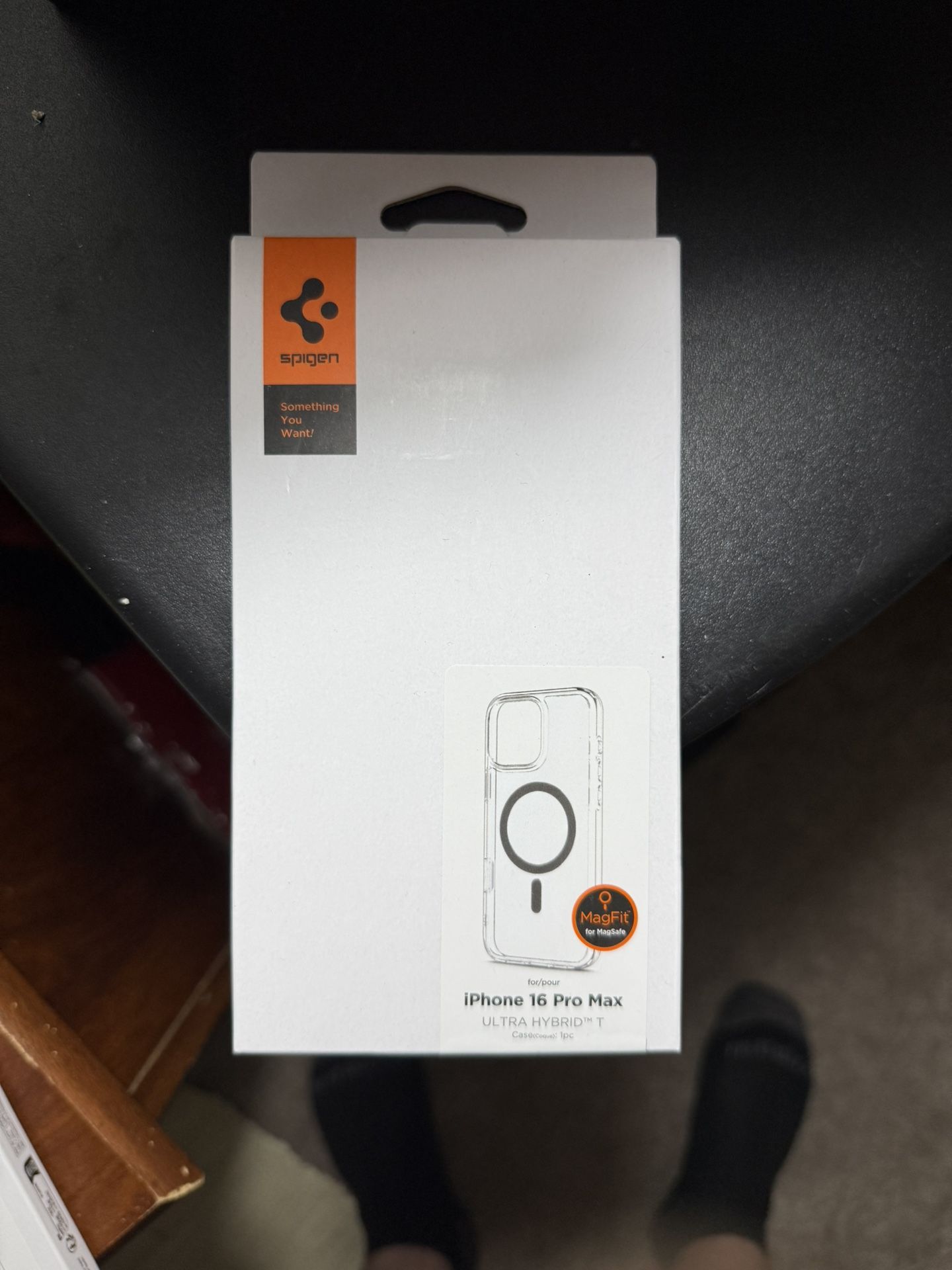 Brand New Spigen Ultra Hybrid T (MagSafe) Case with Camera Control Button (No Cutout).