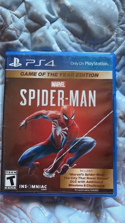 Spider-Man PS4 game