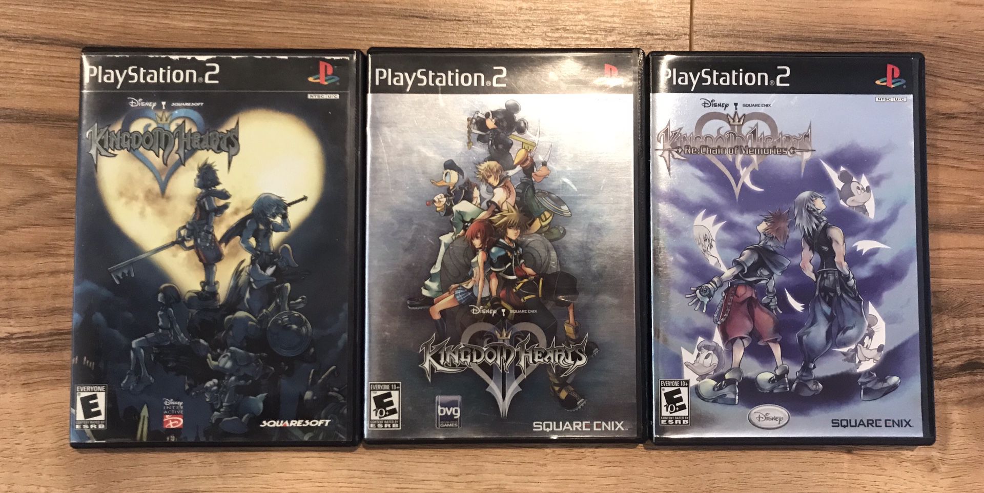 Kingdom Hearts , Kingdom Hearts II, & Kingdom Hearts RE: Chains of Memories