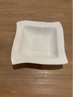 GF Faiancas Neto & Gomes Portugal medium White  Serving Bowl