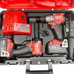 Milwaukee. Cordless Tools Sets With Case