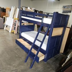 Twin Bunk Bed And Mattress 