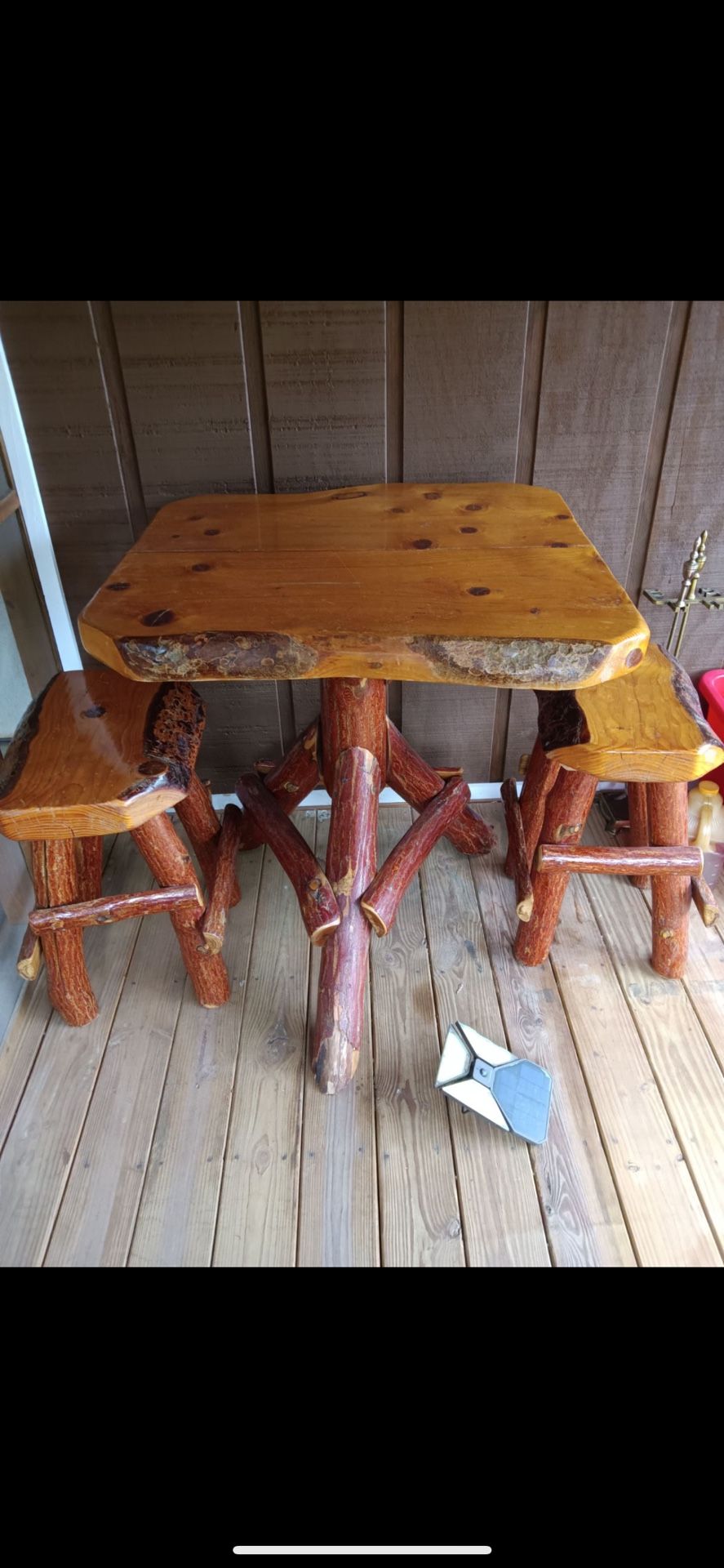 Wooden Breakfast Table
