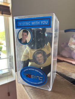 Vintage NSYNC JC Teddy Bear Plush In Box