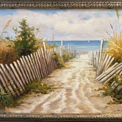 Path to the Sea Oil painting 