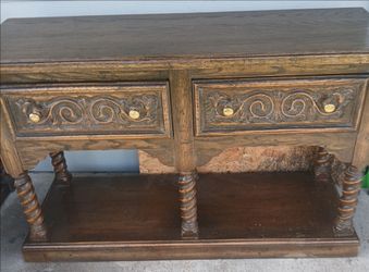 Couch and table