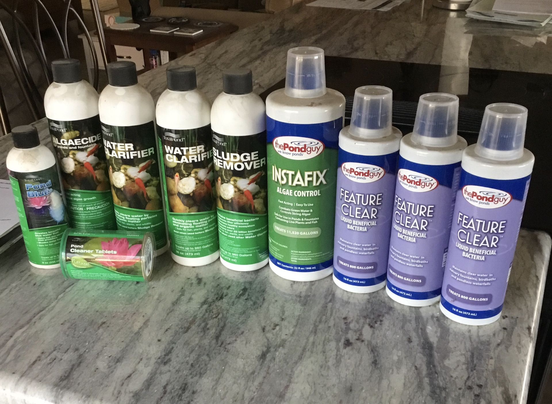 Water Treatment For Fountains Or Water Feature - Chemicals