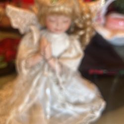 Praying Porcelain Angel 