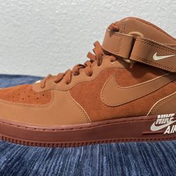 🔥 Nike Air Force 1 - Dark Russet Orange 🔥