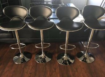4 brand new black bar stools bar stool chairs chair
