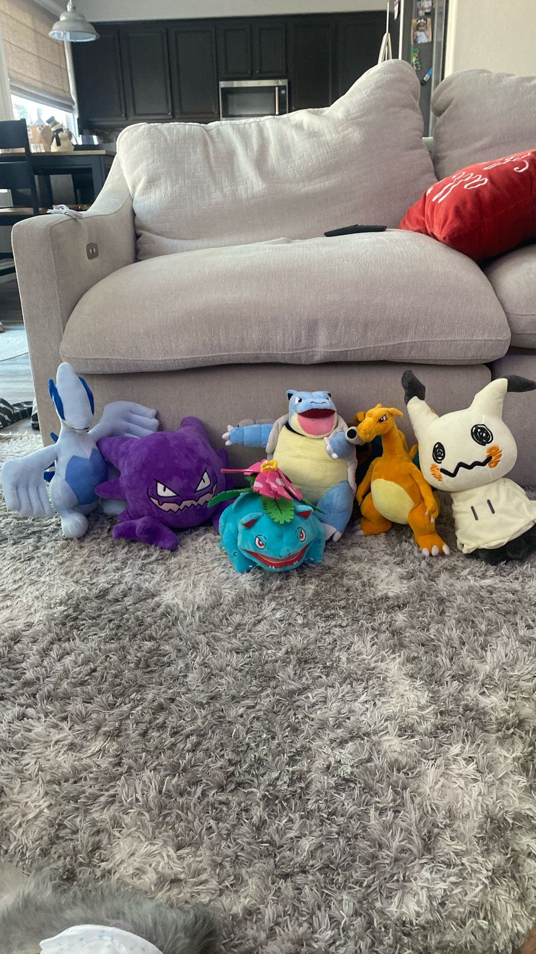 Pokémon plushies 