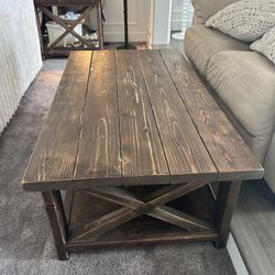 Coffee Table And End Table 