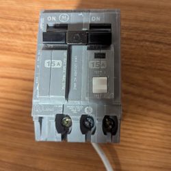 GE 2-pole 15 Amp Afci Circuit Breaker THQL2115AR