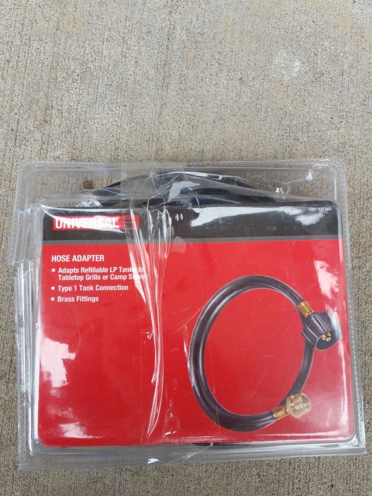 Universal LP Propane Hose adapter