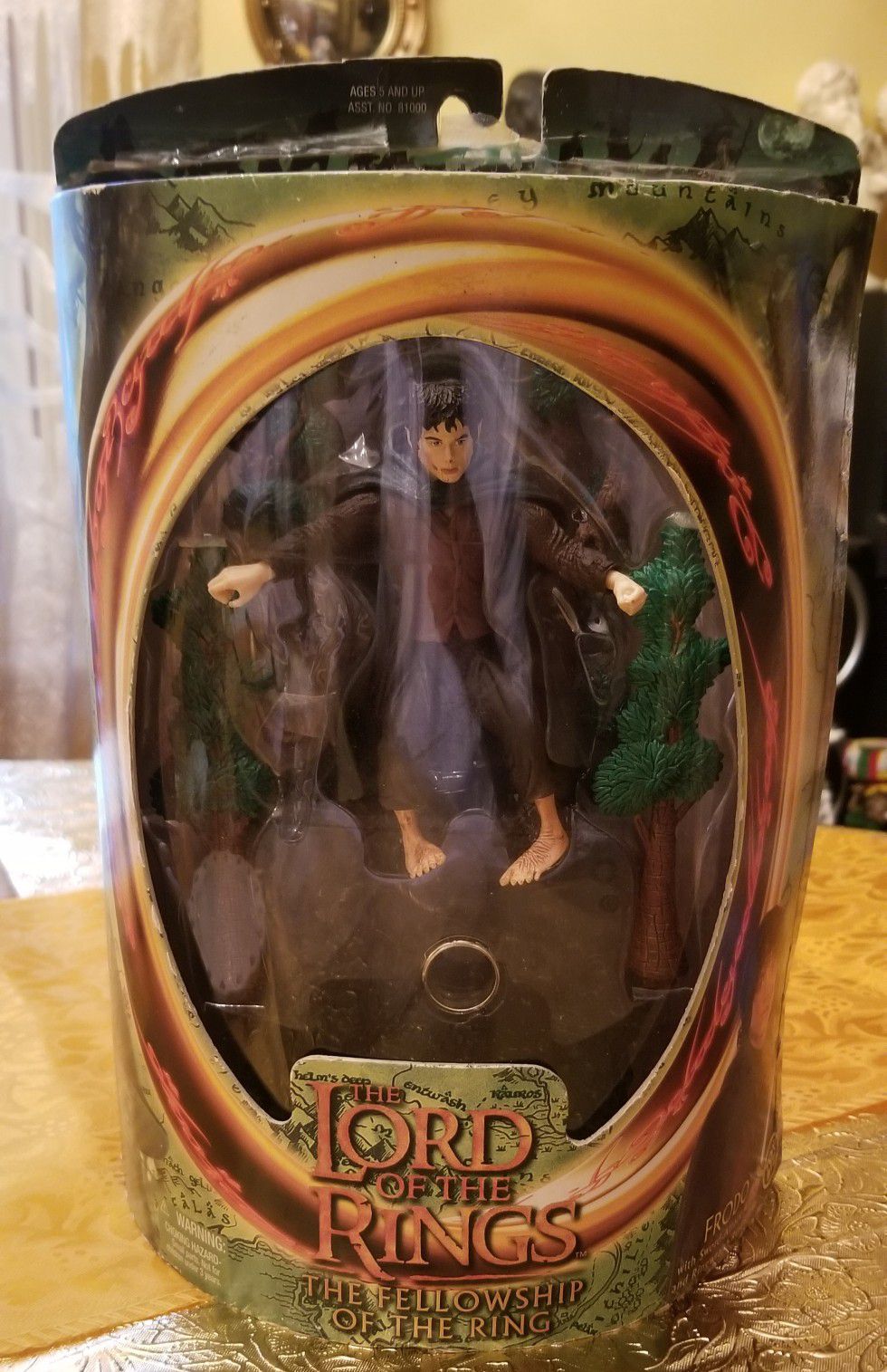 Lord of the Rings: Fellowship of the Ring - Frodo Action Figure, ToyBiz, 2001