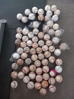 Baseballs $3 each ball