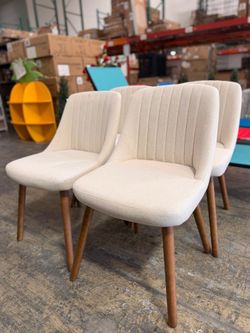 White Modern Dining Chairs