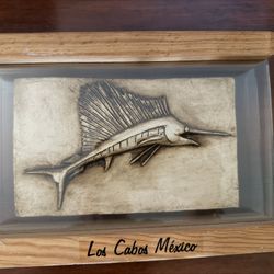 Los Cabos México Fish Glass Picture 